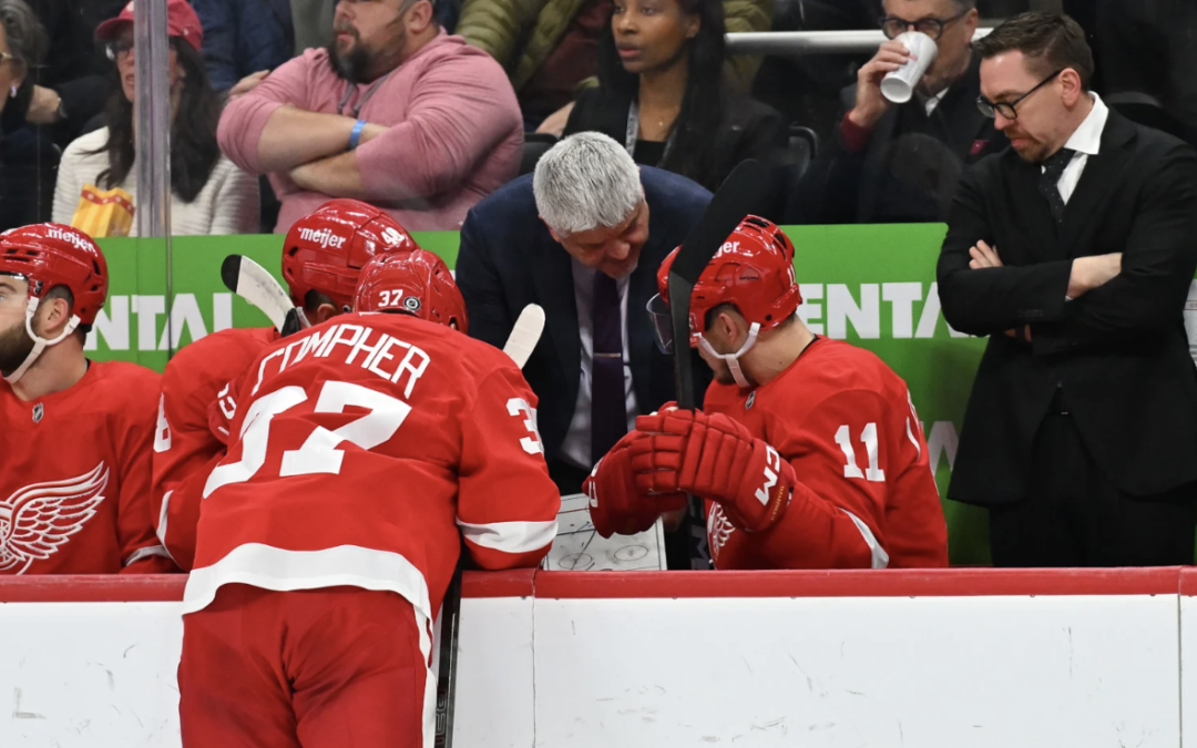 Coaching change to McLellan sparks Red Wings